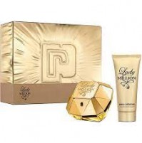 LADY MILLION  80ML GIFT SET 2PC EDP SPRAY FOR WOMEN BY PACO RABANNE
